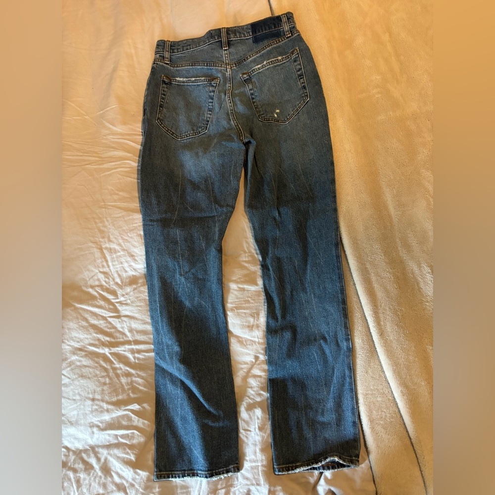 Abercrombie & Fitch 90s Straight Ultra High Rise Jeans, Size 6s - Picture 2 of 4